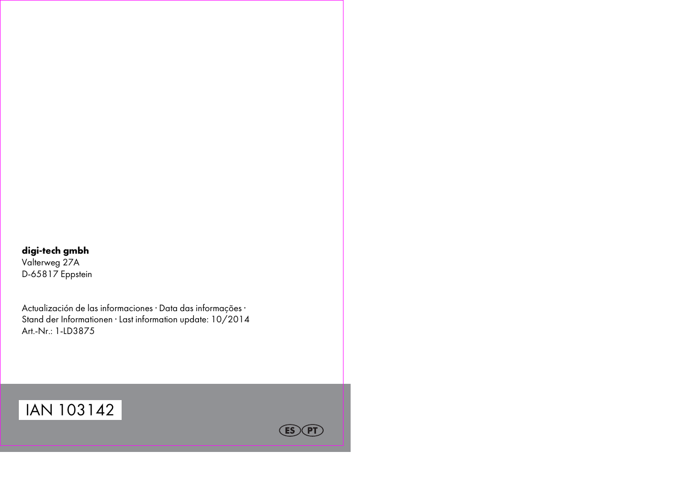 Crivit 1-LD3875 User Manual | Page 46 / 46