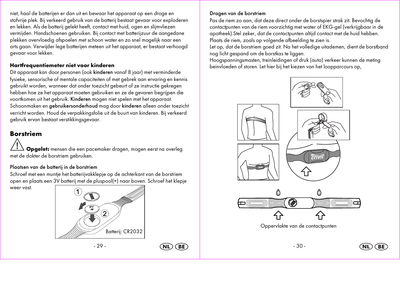 Crivit 1-LD3875 User Manual | Page 16 / 47