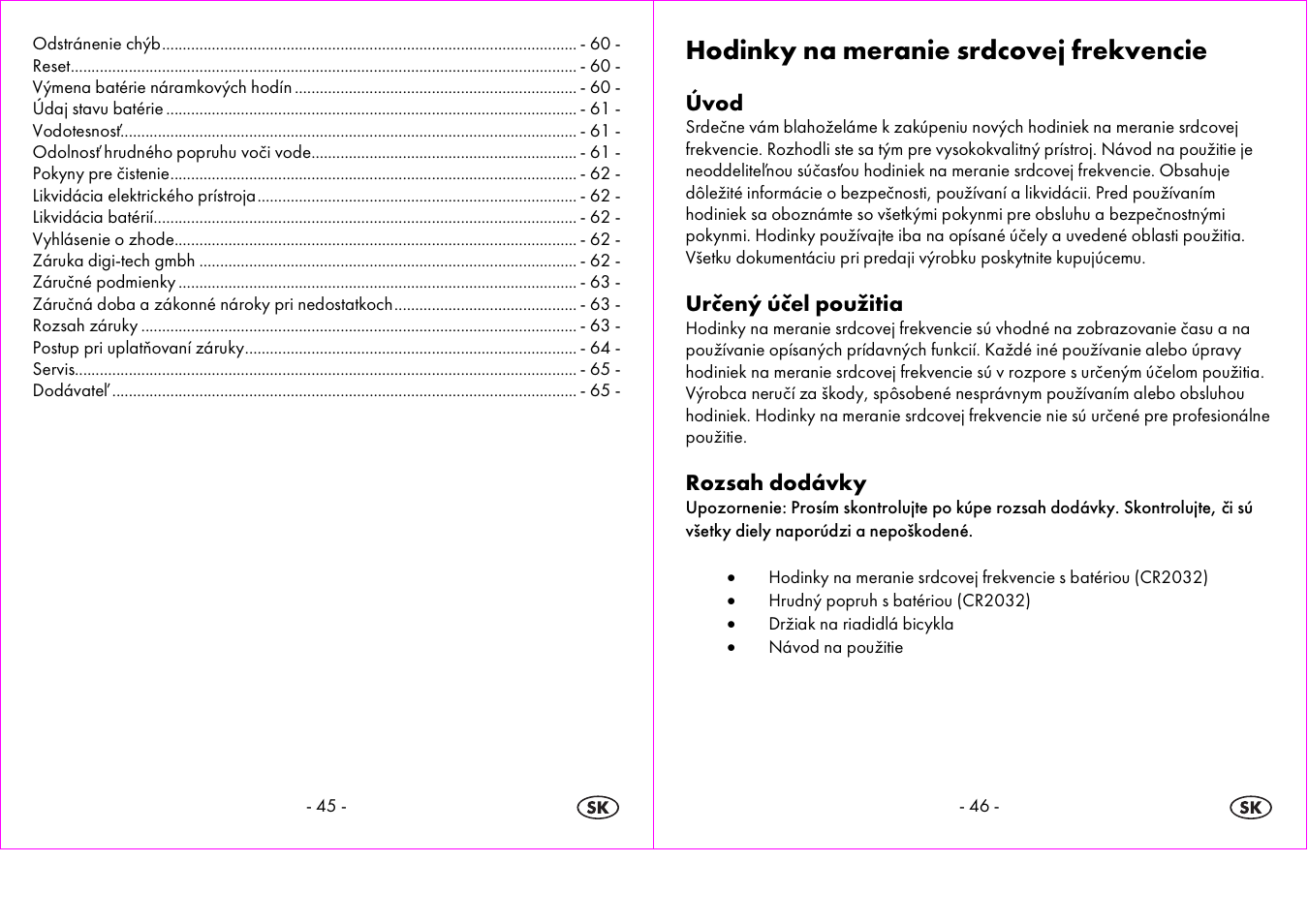 Hodinky na meranie srdcovej frekvencie | Crivit 1-LD3875 User Manual | Page 24 / 45