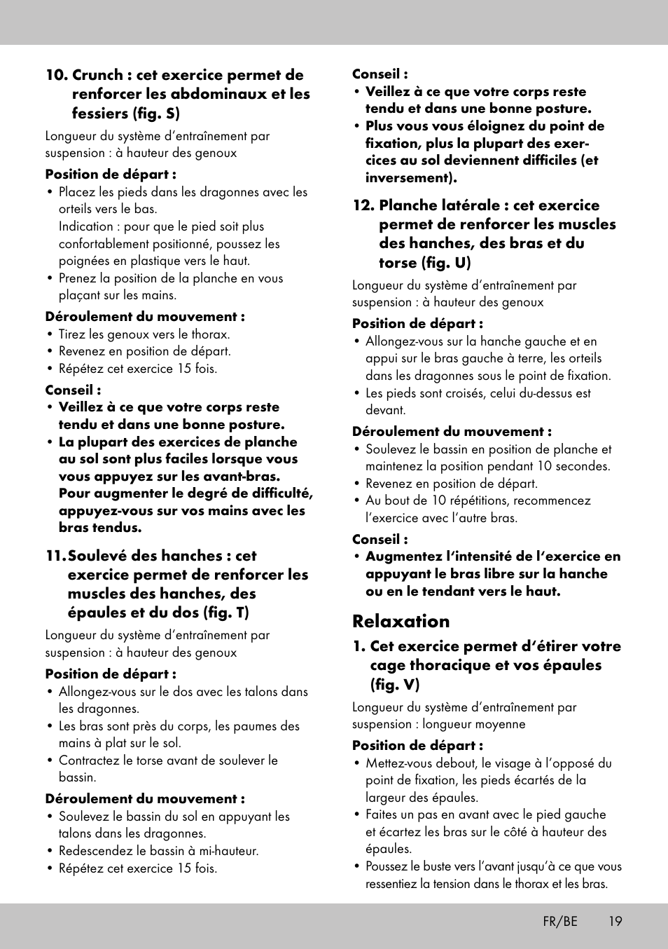 Relaxation | Crivit ST-1744 User Manual | Page 19 / 52