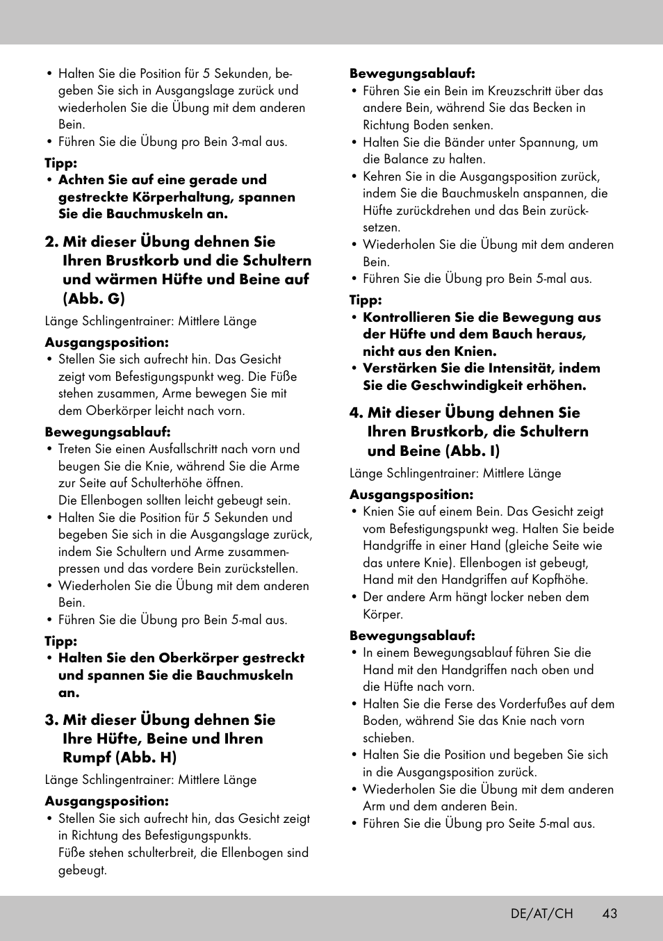 Crivit ST-1744 User Manual | Page 43 / 52