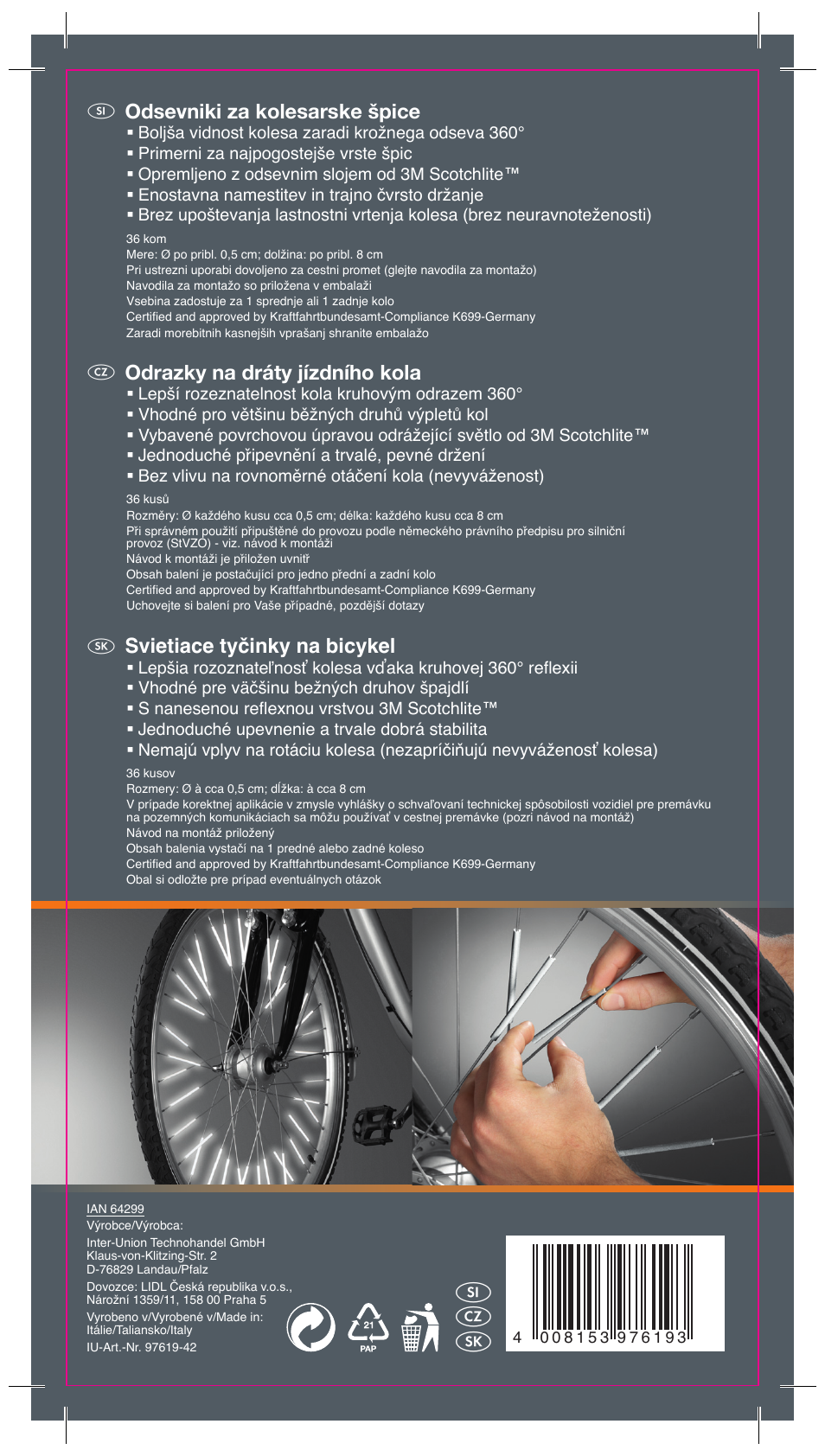 We x | Crivit S-CUP 36 User Manual | Page 2 / 10