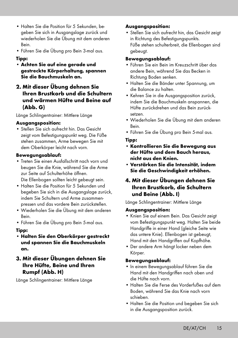Crivit ST-1744 User Manual | Page 15 / 50