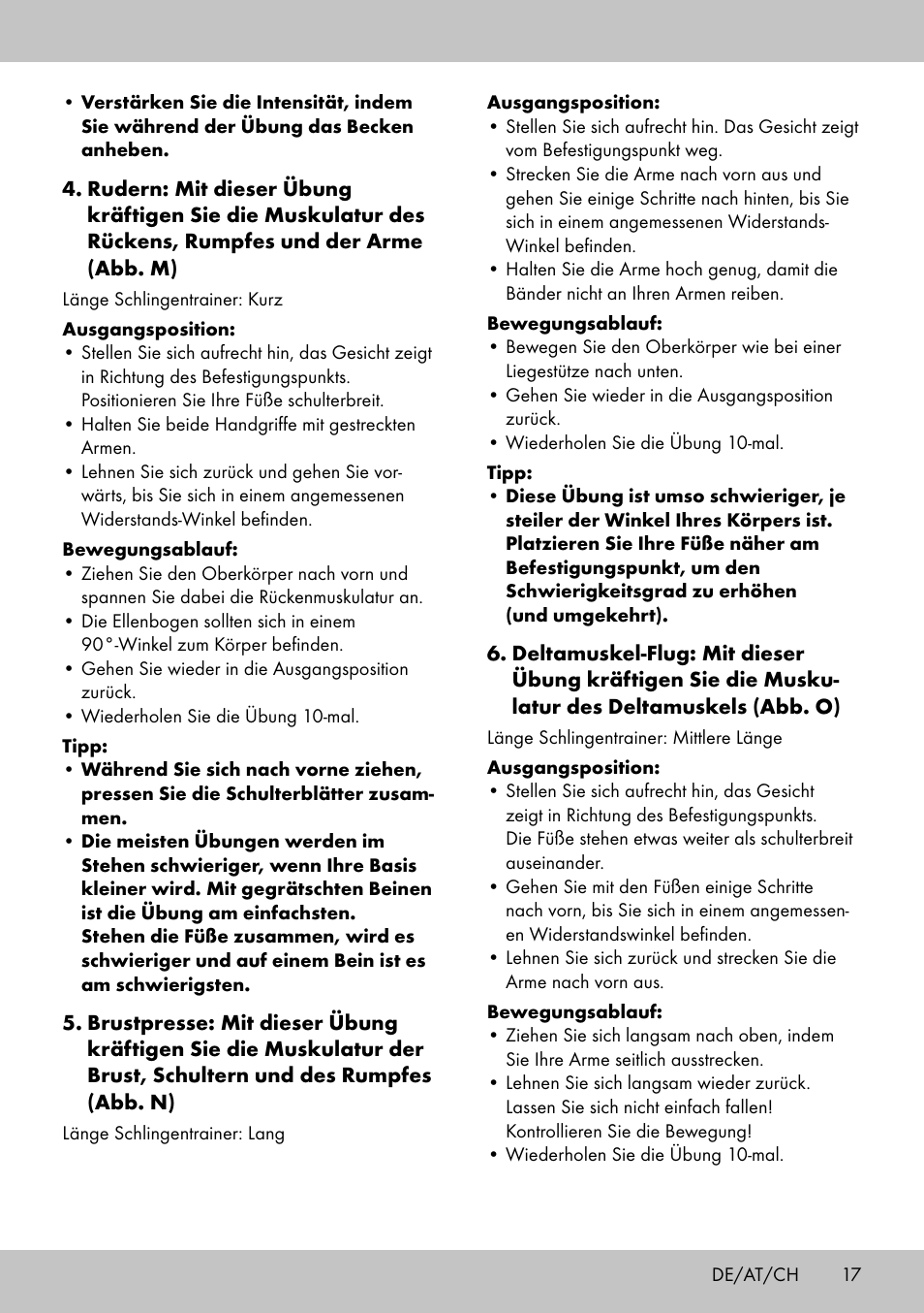 Crivit ST-1744 User Manual | Page 17 / 50
