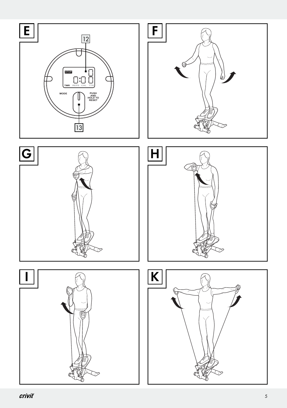Crivit Z29550 User Manual | Page 5 / 64