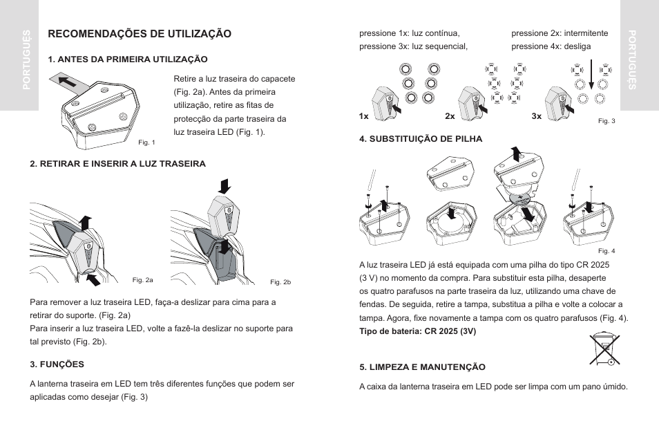 Recomendações de utilização | Crivit SP - 33 User Manual | Page 13 / 22