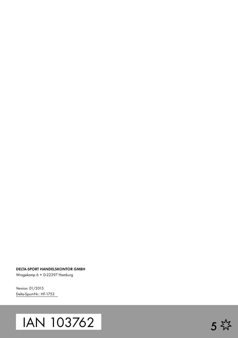 Crivit HF-1753 User Manual | Page 20 / 20