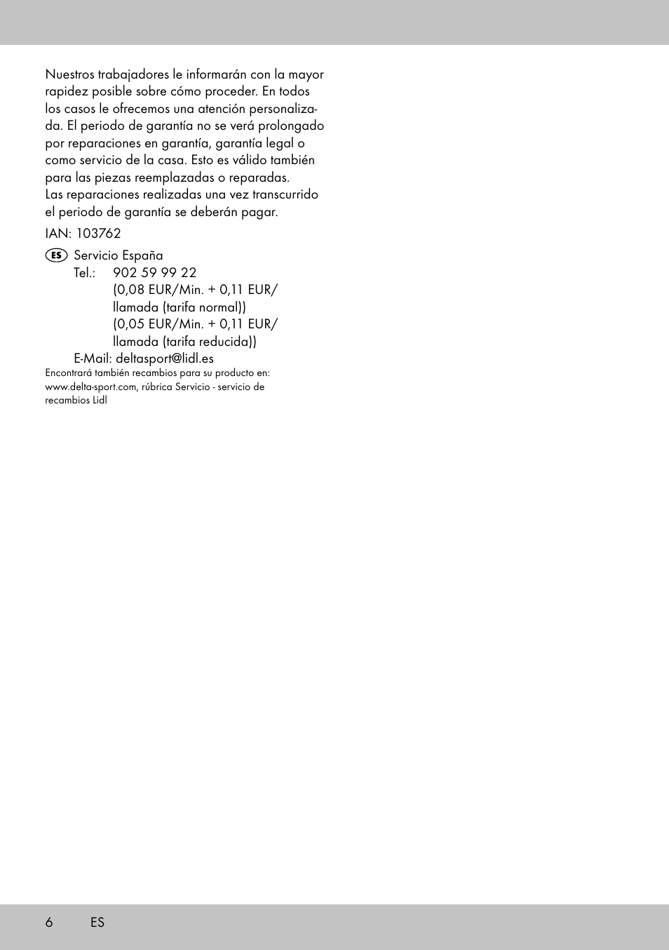 Crivit HF-1753 User Manual | Page 6 / 20