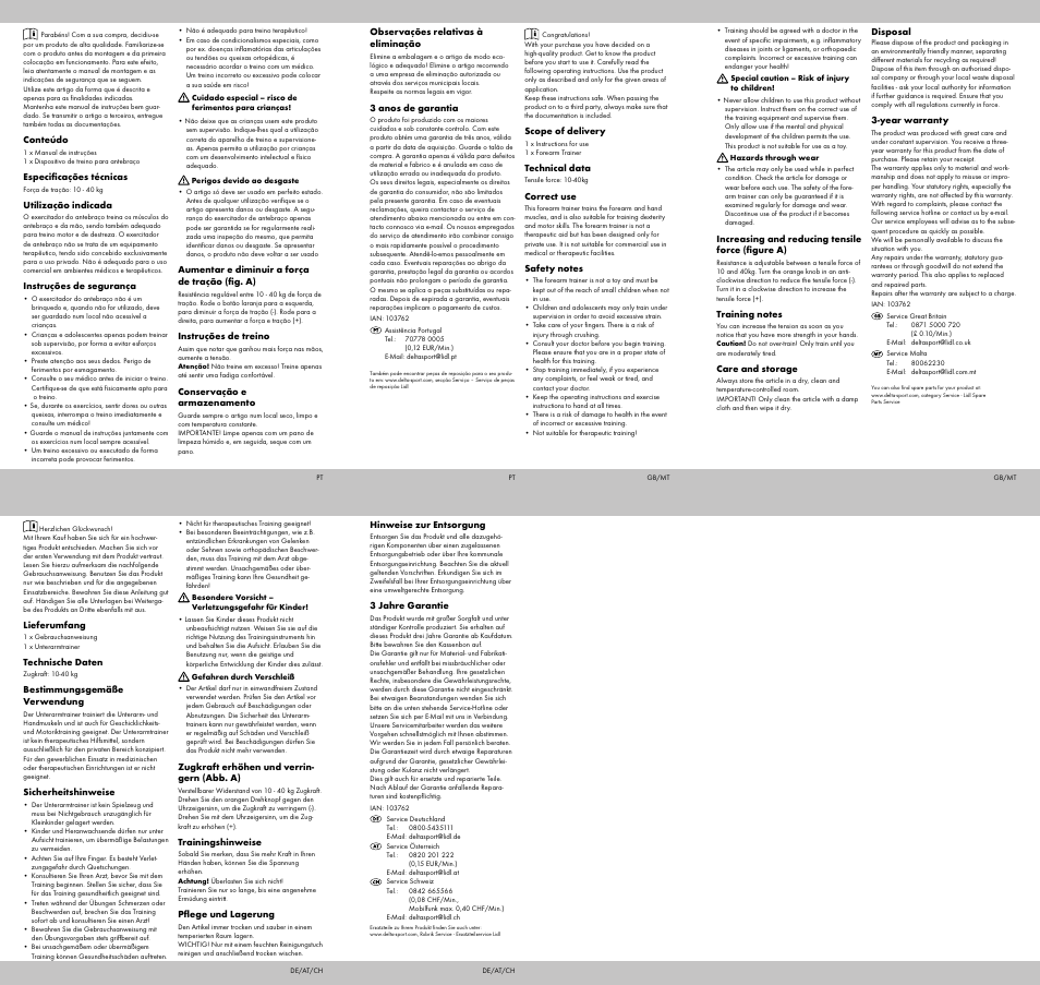 Crivit Push Up Bars User Manual | Page 2 / 2