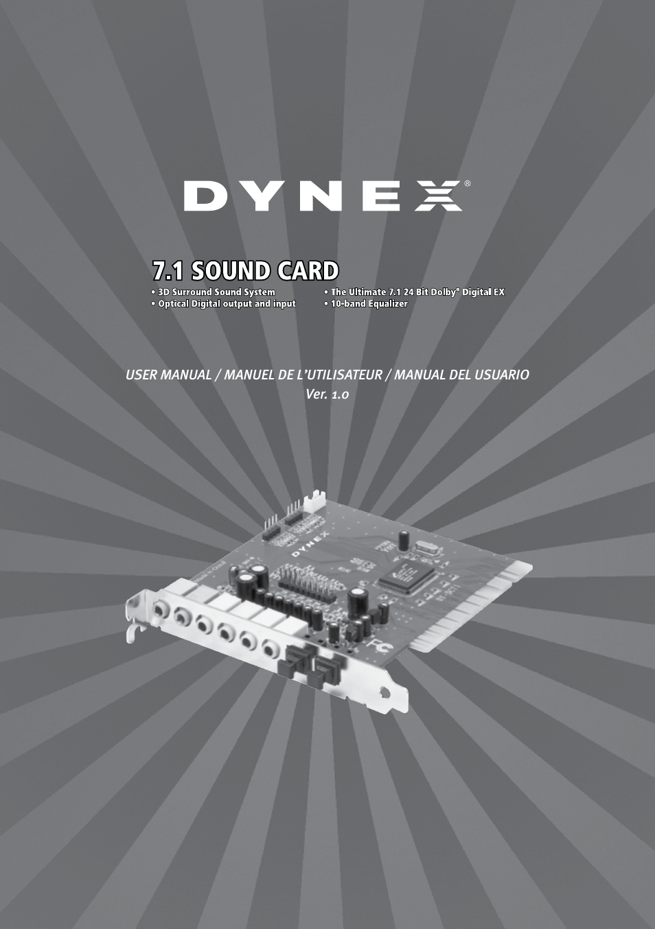 Dynex DX-SC71 User Manual | 40 pages