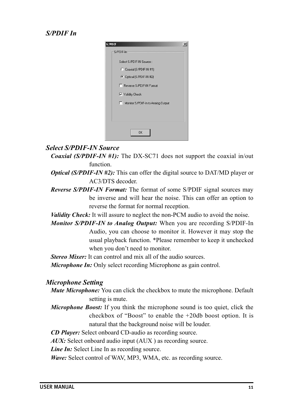 Dynex DX-SC71 User Manual | Page 11 / 40