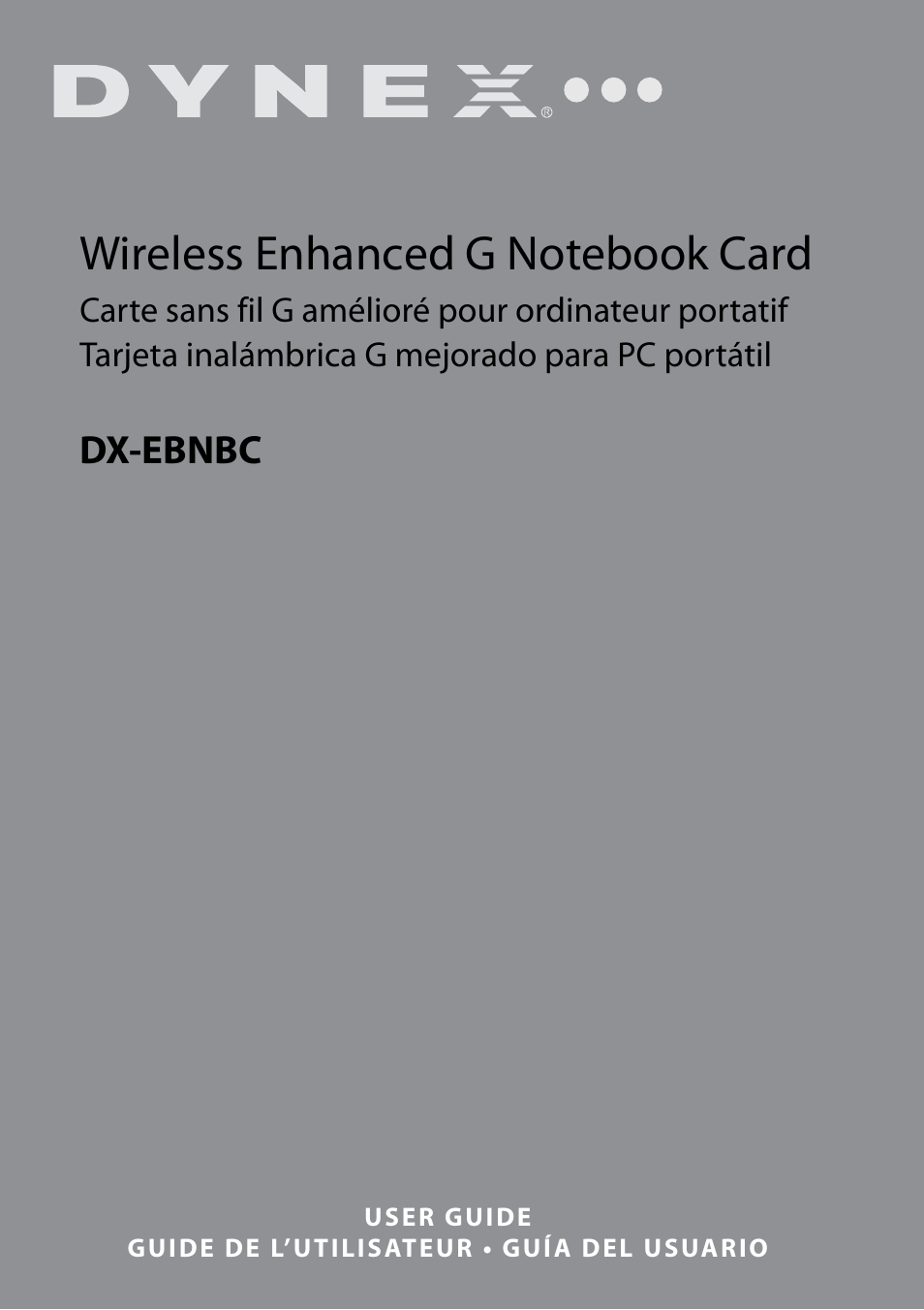 Dynex DX-EBNBC User Manual | 86 pages