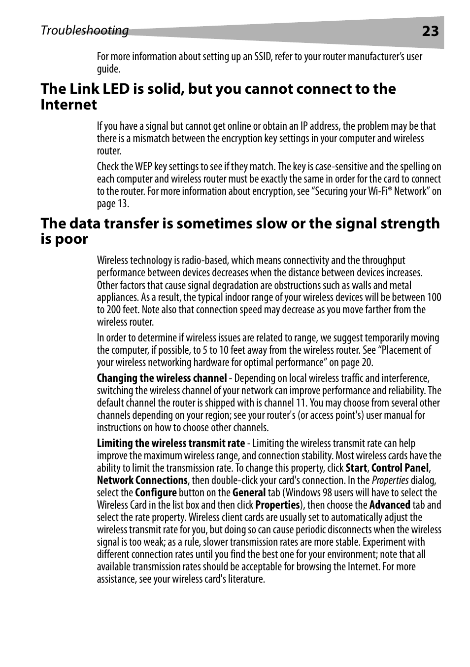 Dynex DX-EBNBC User Manual | Page 23 / 86
