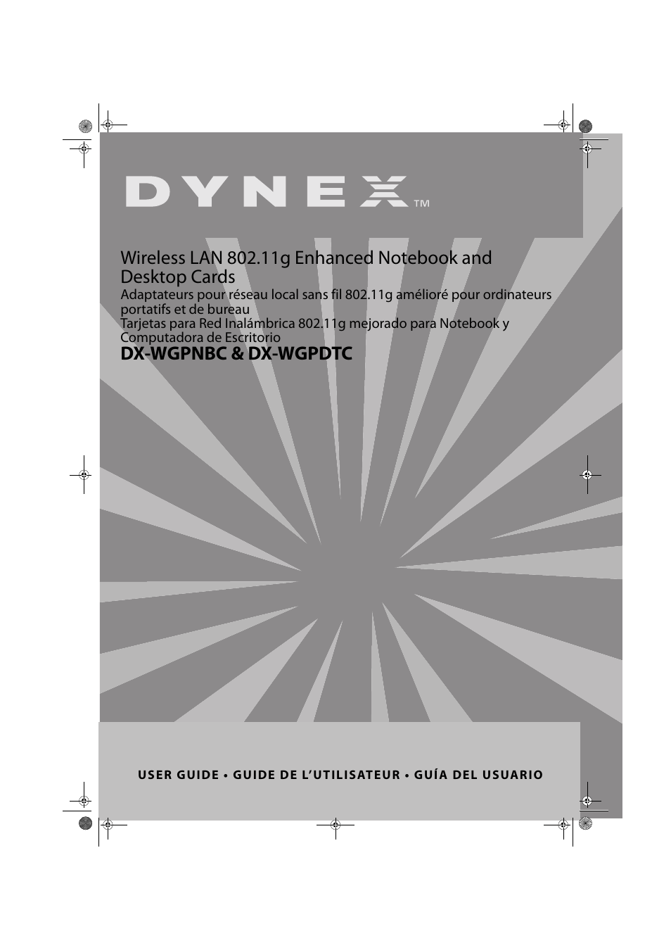 Dynex DX-WGPNBC User Manual | 24 pages