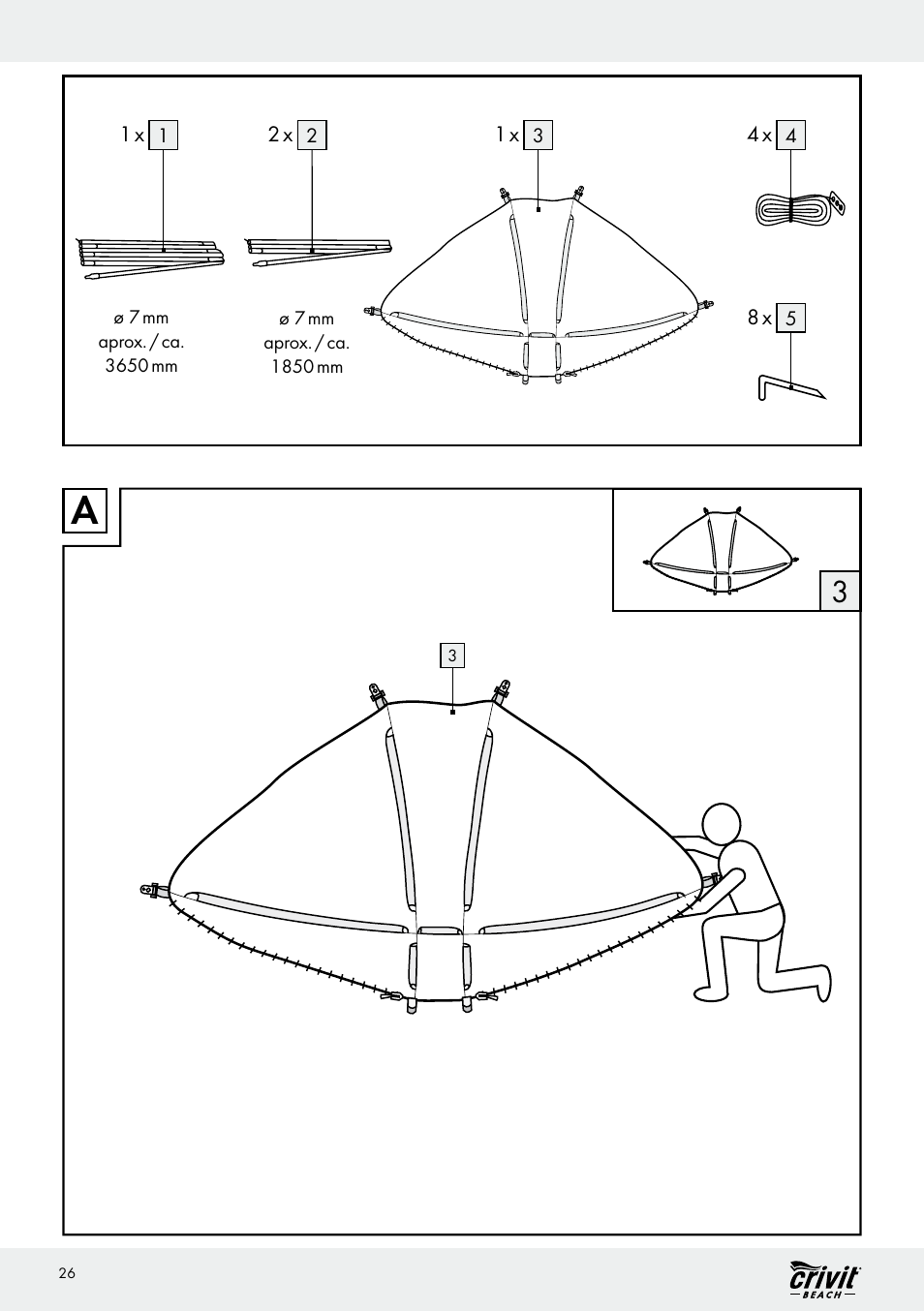 Crivit Z30696 User Manual | Page 26 / 30