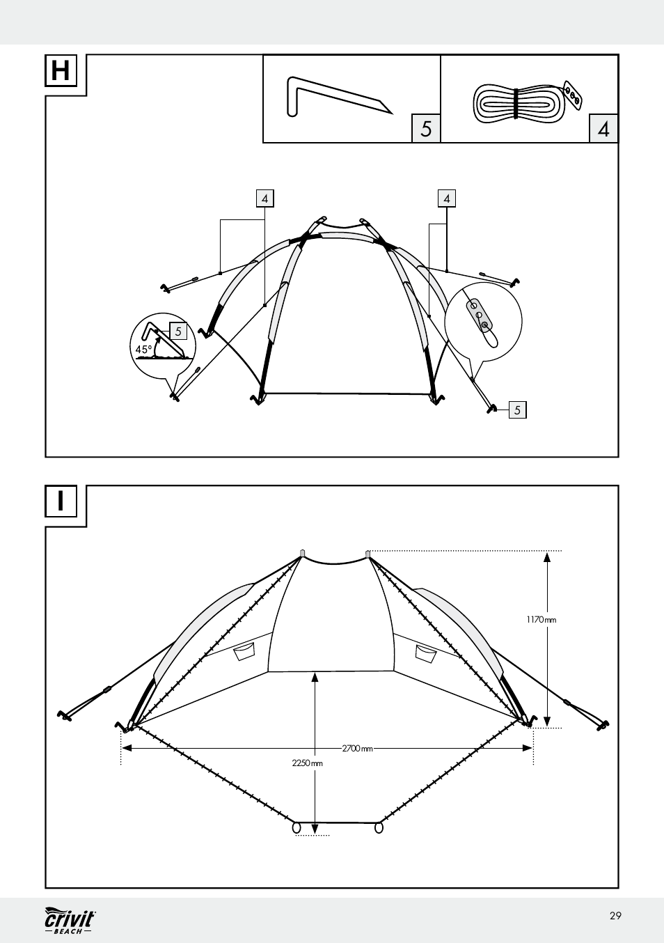 Crivit Z30696 User Manual | Page 29 / 30