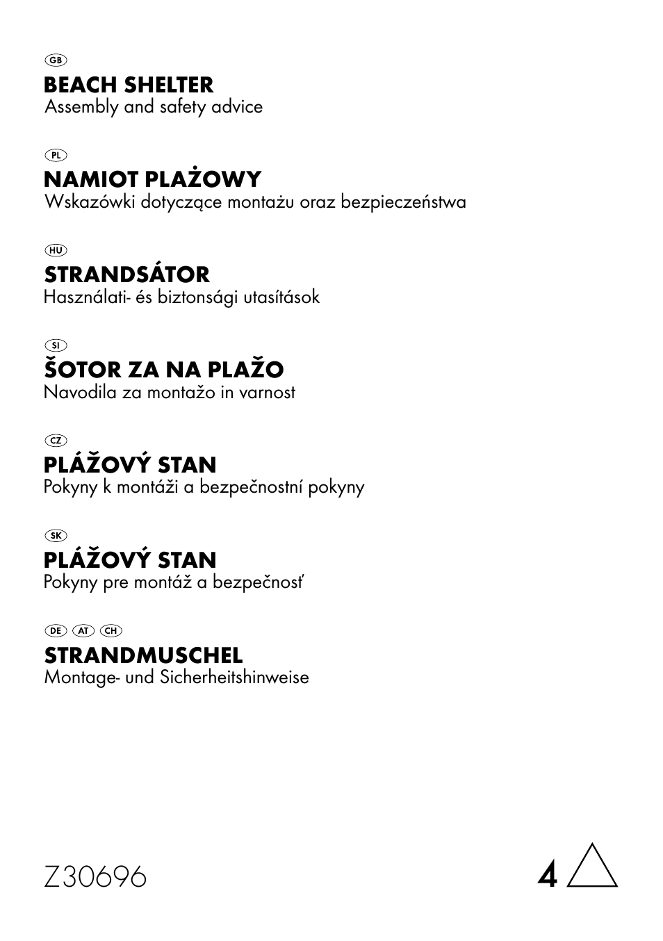 Crivit Z30696 User Manual | 38 pages