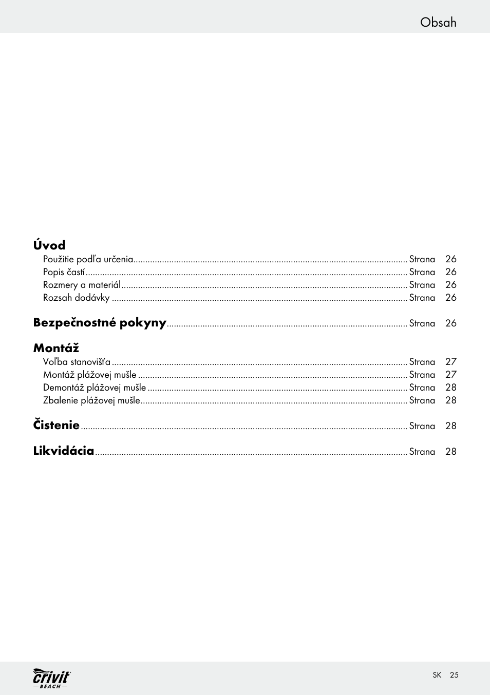 Crivit Z30696 User Manual | Page 25 / 38