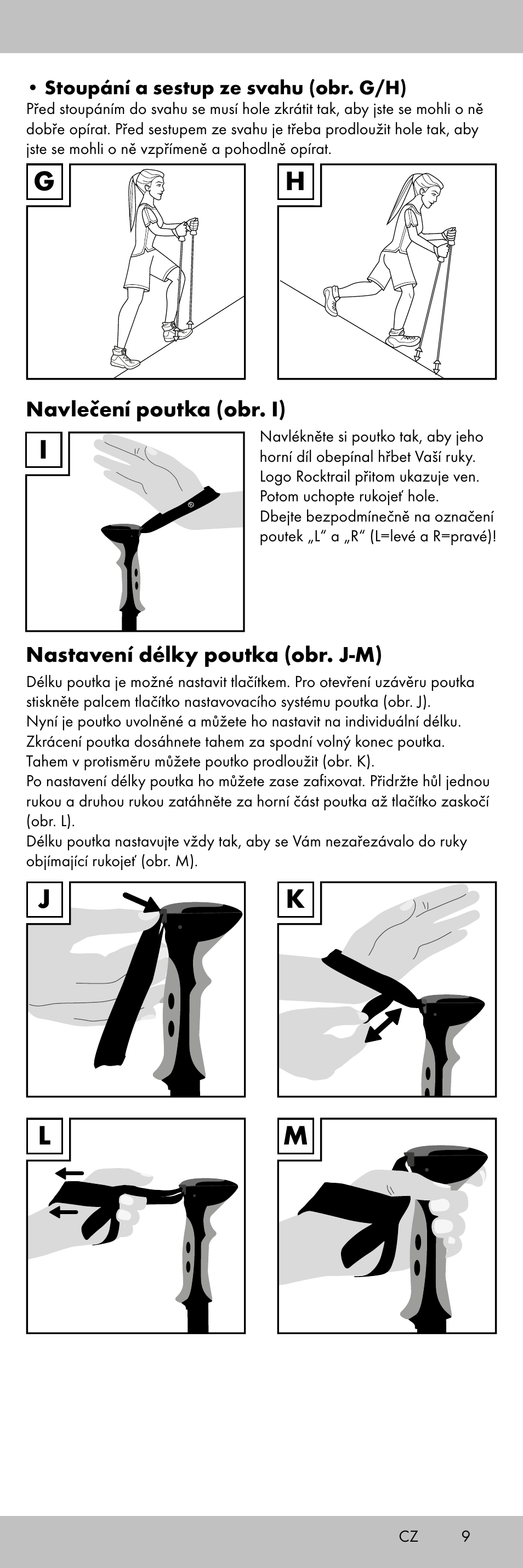 Jk l m | Crivit TR-1716 User Manual | Page 9 / 28