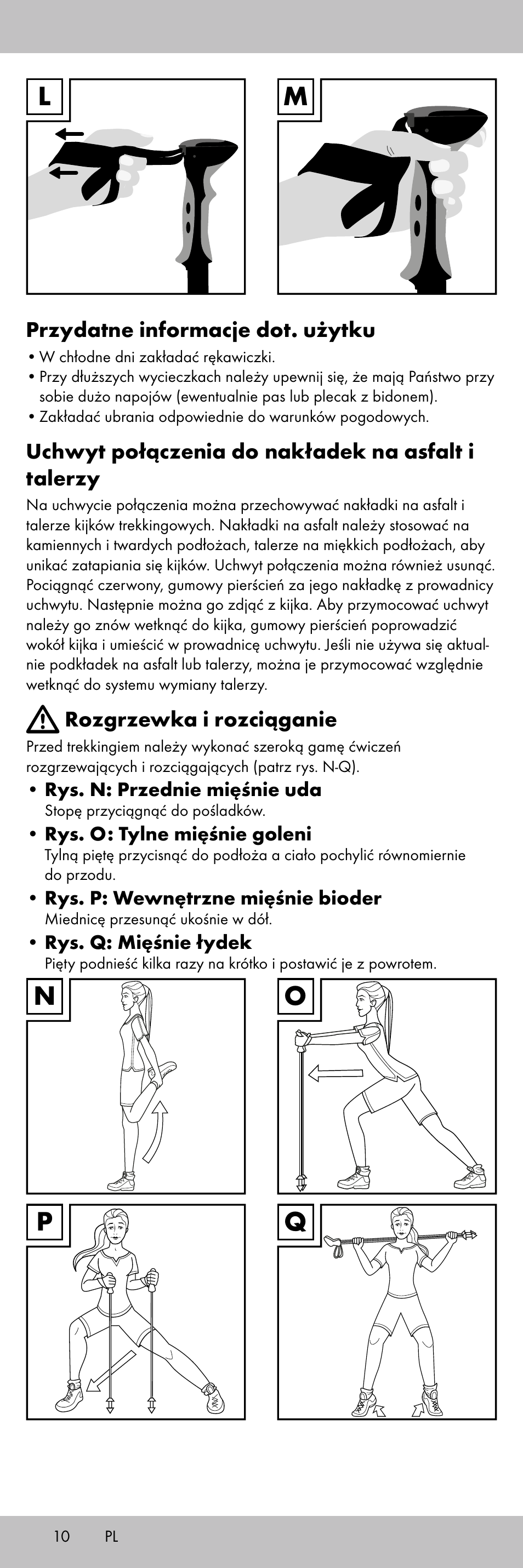 No p q | Crivit TR-1716 User Manual | Page 10 / 28