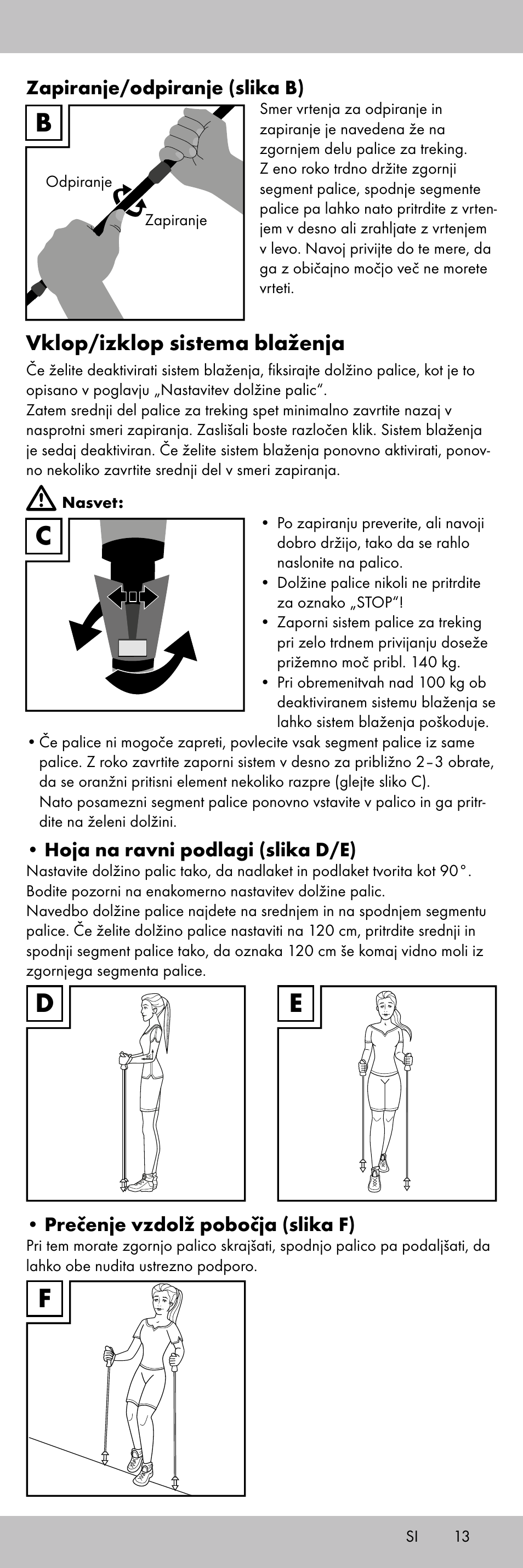 Crivit TR-1716 User Manual | Page 13 / 28