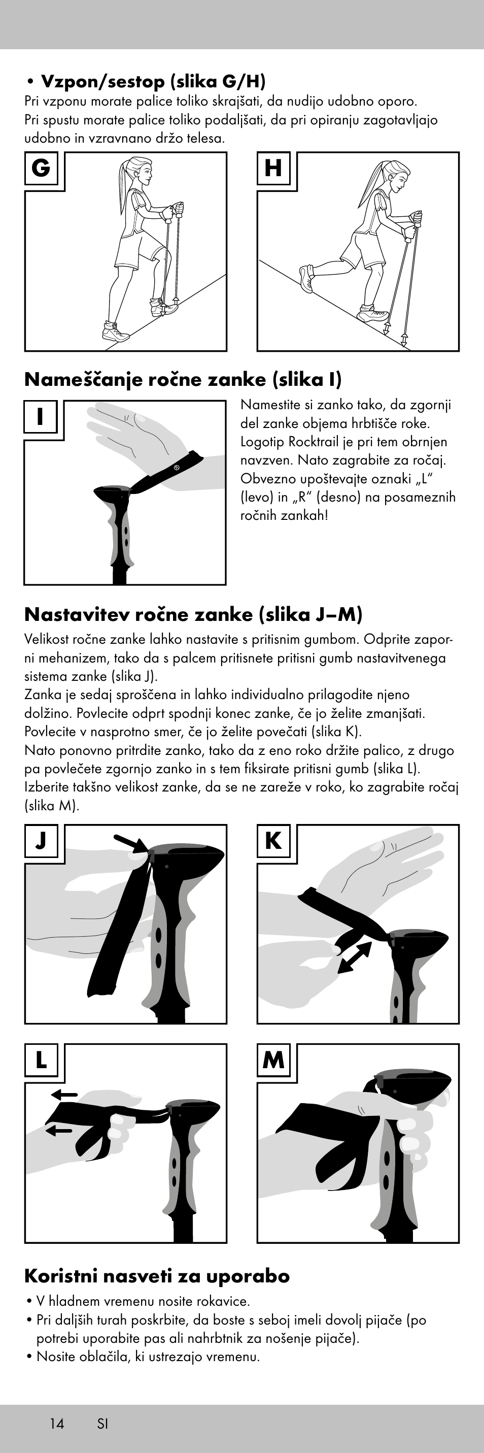Jk l m | Crivit TR-1716 User Manual | Page 14 / 28