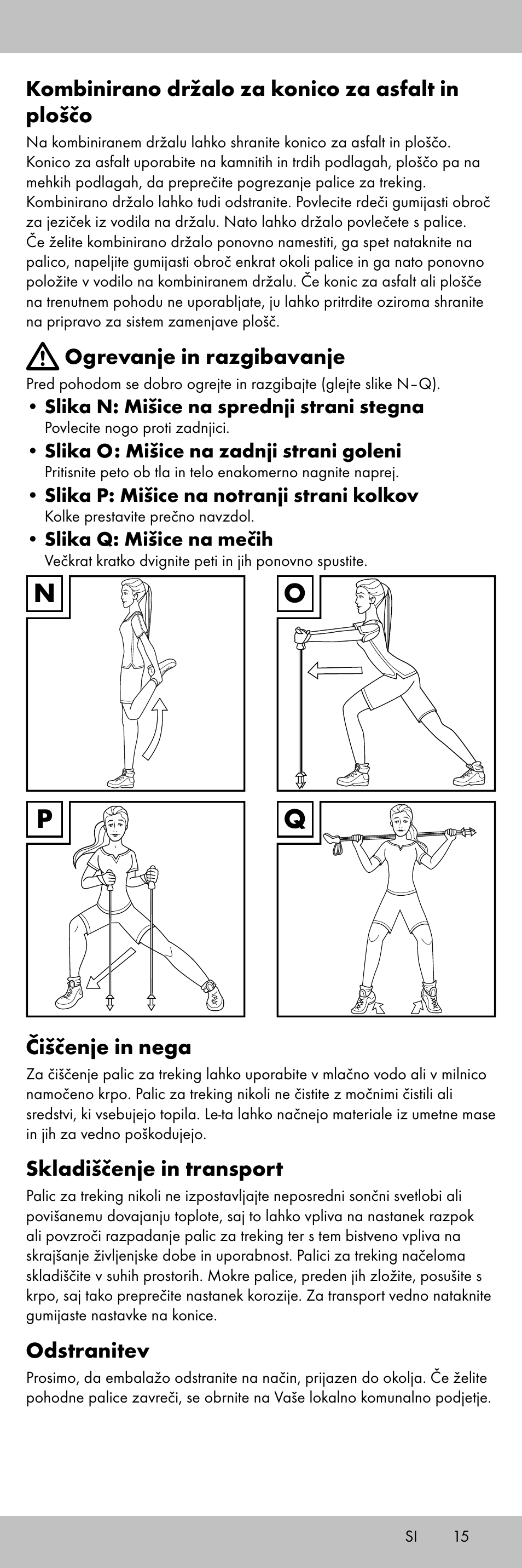 No p q | Crivit TR-1716 User Manual | Page 15 / 28