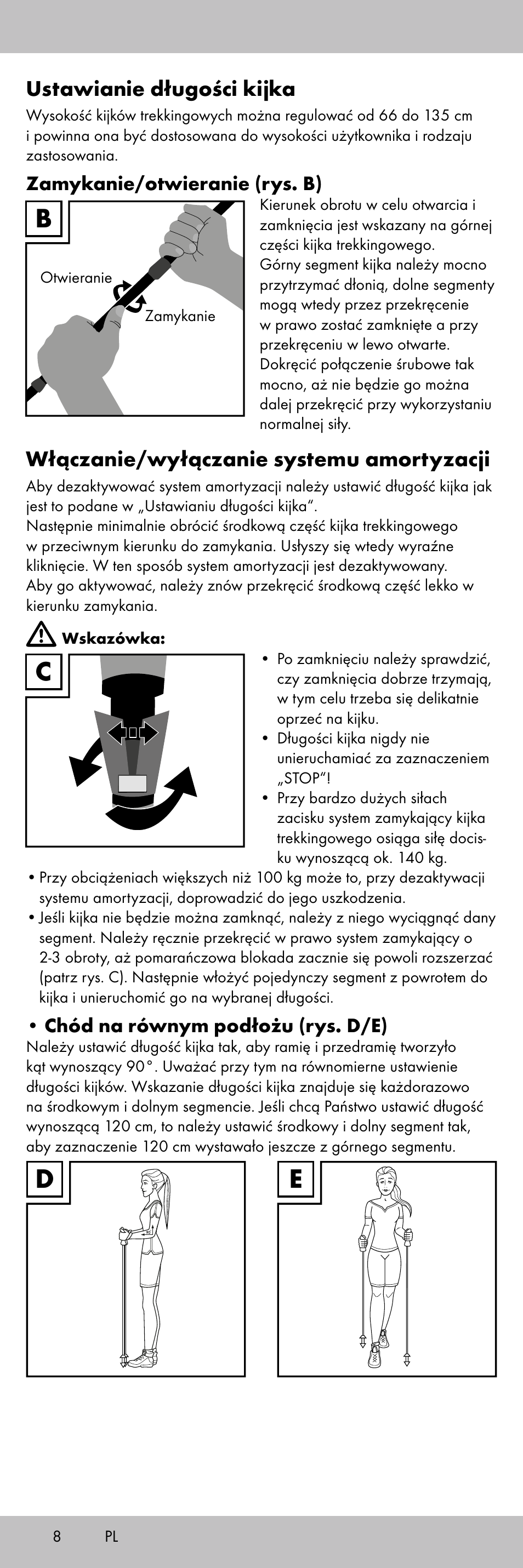 Crivit TR-1716 User Manual | Page 8 / 28