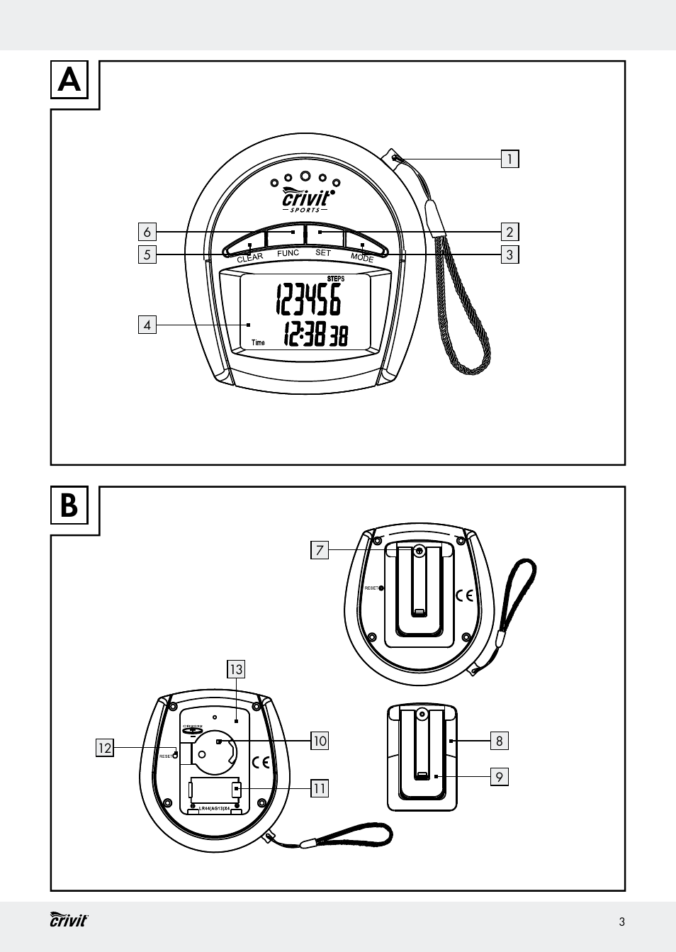 Crivit H14347 User Manual | Page 3 / 83