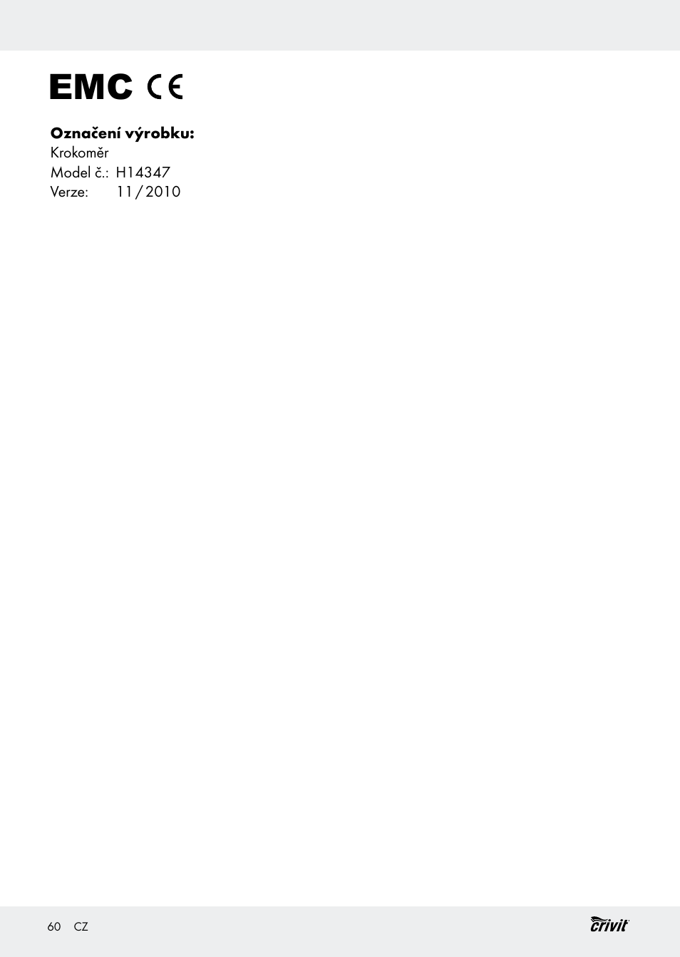 Crivit H14347 User Manual | Page 60 / 83