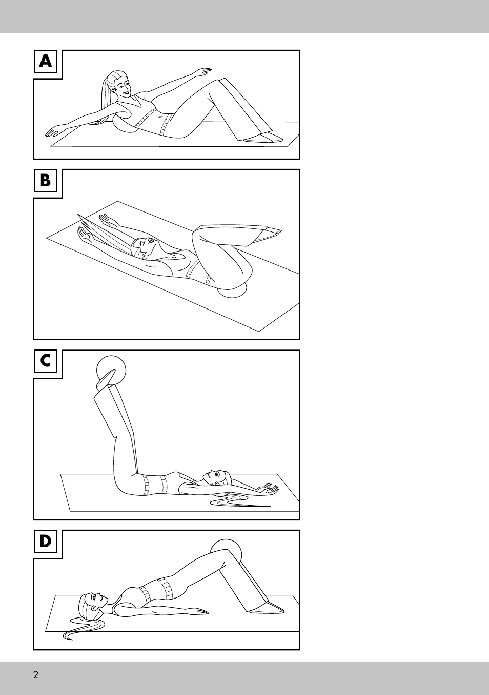 Ac b d | Crivit Yoga Block User Manual | Page 2 / 16