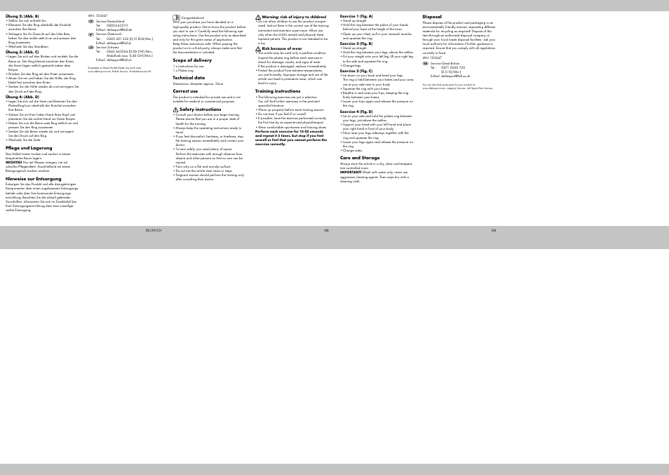 Crivit Yoga Block User Manual | Page 2 / 2