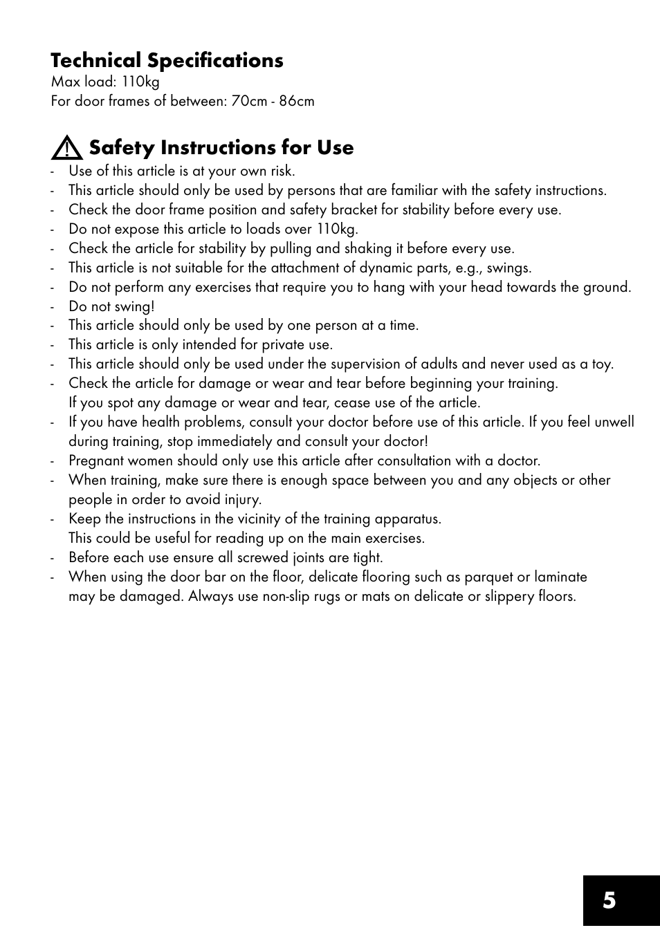 Crivit MR-1362 User Manual | Page 5 / 56
