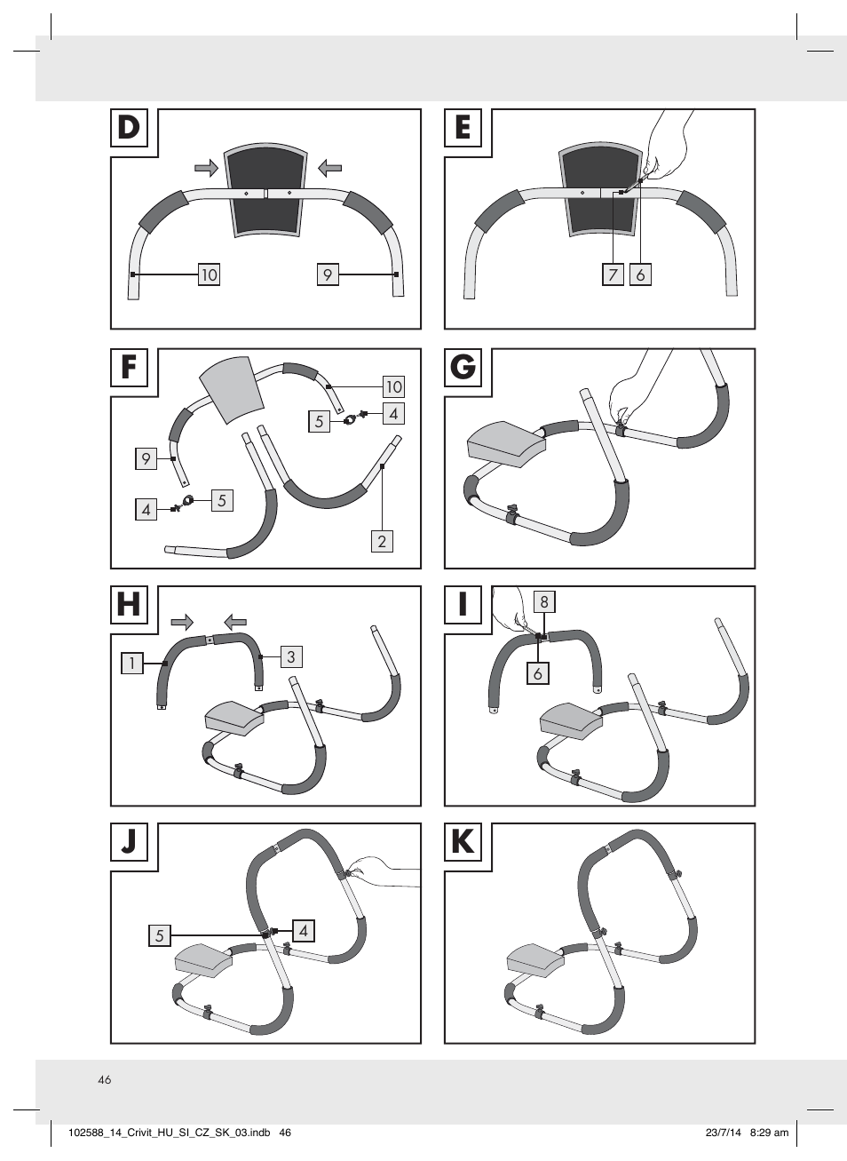 Crivit Z31742 User Manual | Page 46 / 47