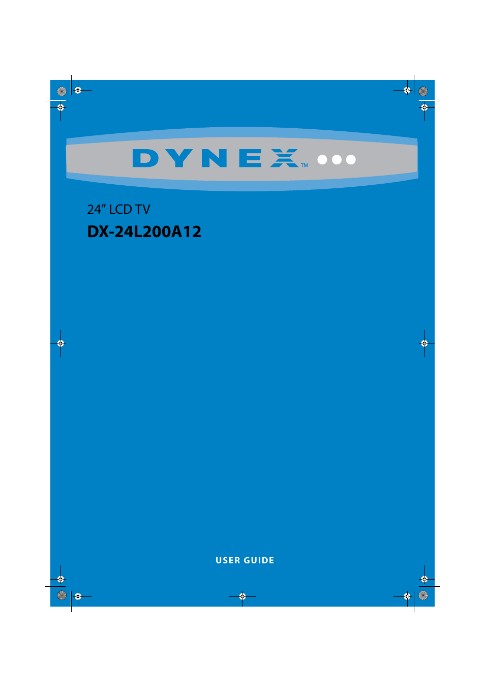 Dynex DX-24L200A12 User Manual | 44 pages