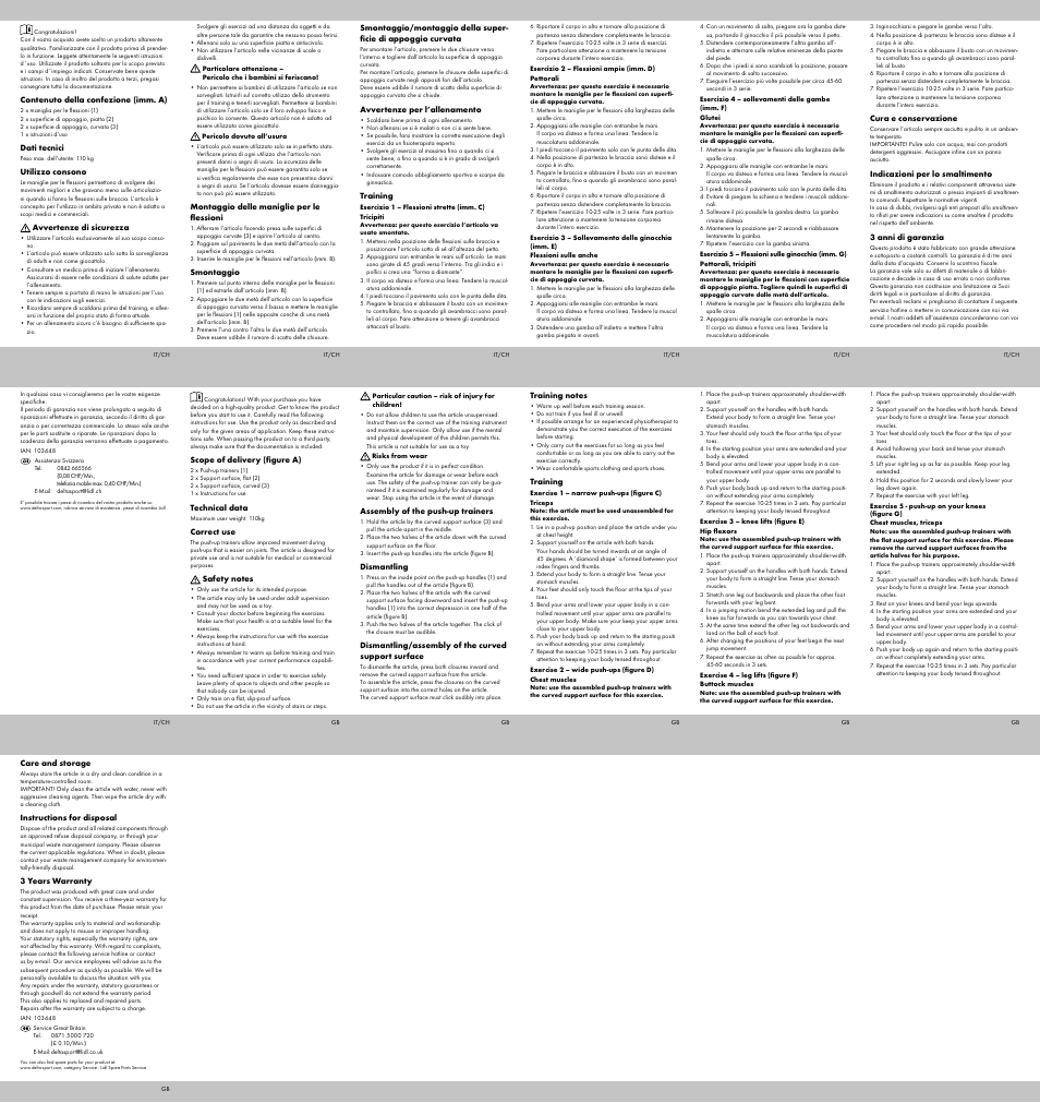 Crivit LG-1999 User Manual | Page 2 / 2