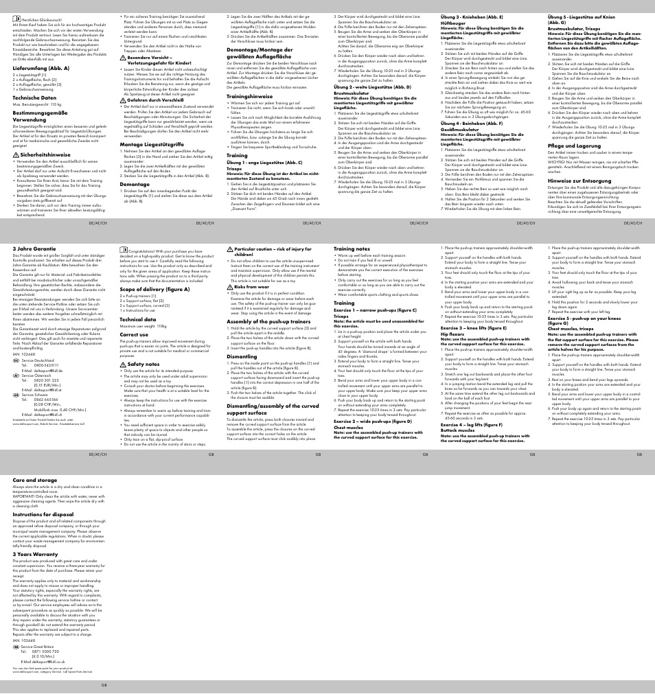 Crivit LG-1999 User Manual | Page 2 / 2