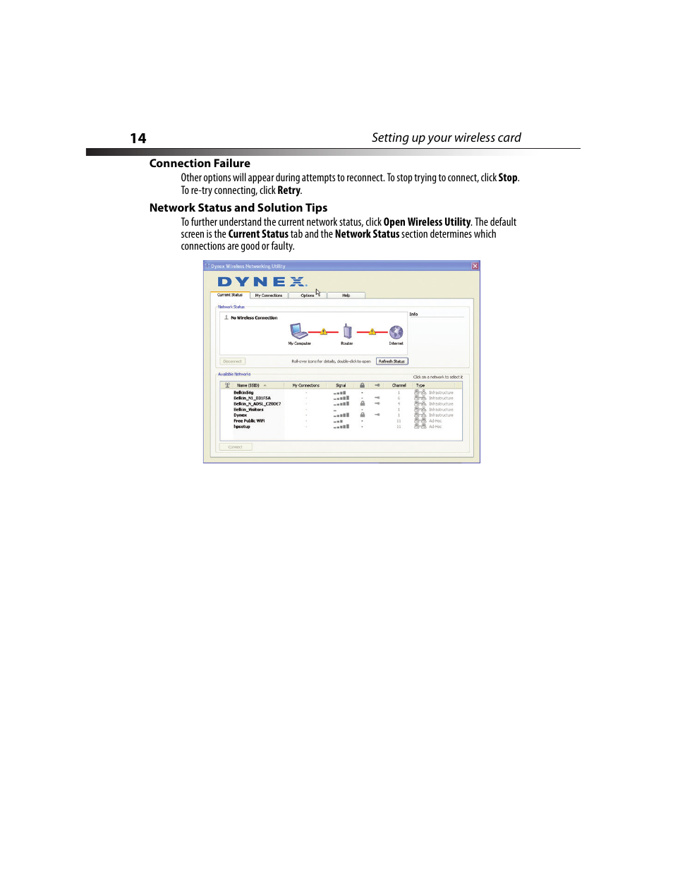 Dynex DX-NNBC User Manual | Page 14 / 33