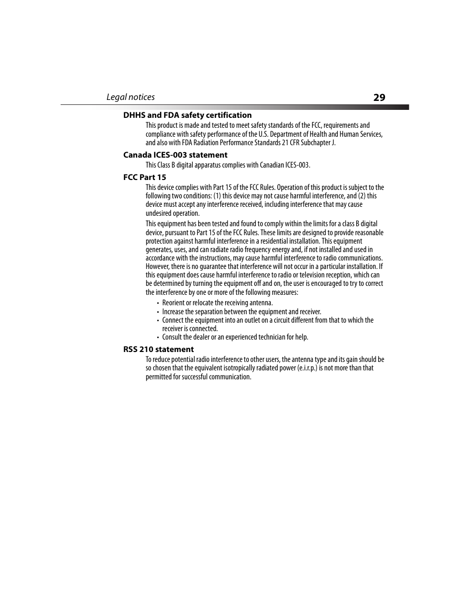 Dynex DX-NNBC User Manual | Page 29 / 33