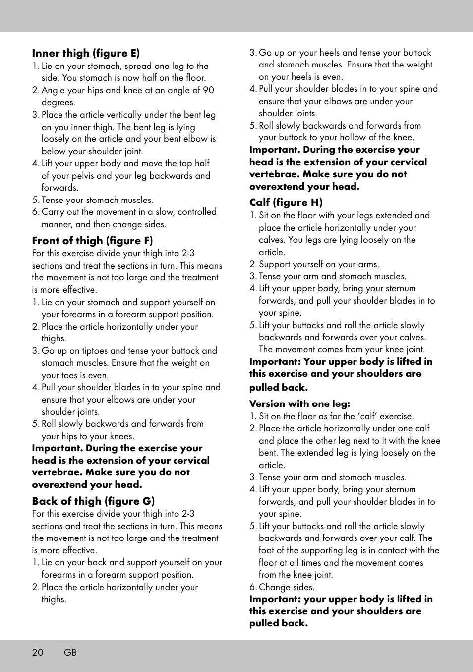 Crivit BB-2035 User Manual | Page 18 / 22
