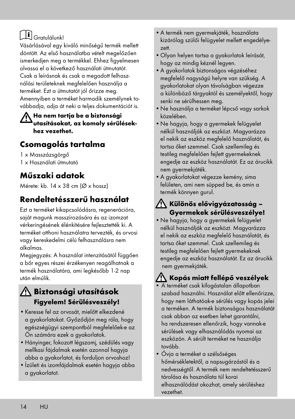 Csomagolás tartalma, Műszaki adatok, Rendeltetésszerű használat | Biztonsági utasítások | Crivit BB-2035 User Manual | Page 12 / 34