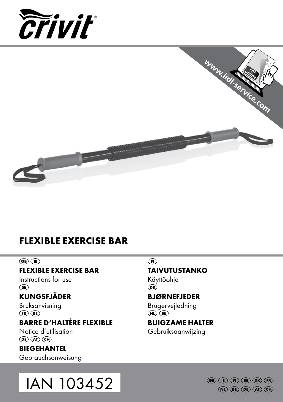 Crivit FH-2006 User Manual | 32 pages