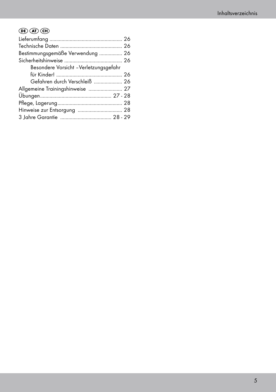 Crivit FH-2006 User Manual | Page 5 / 32