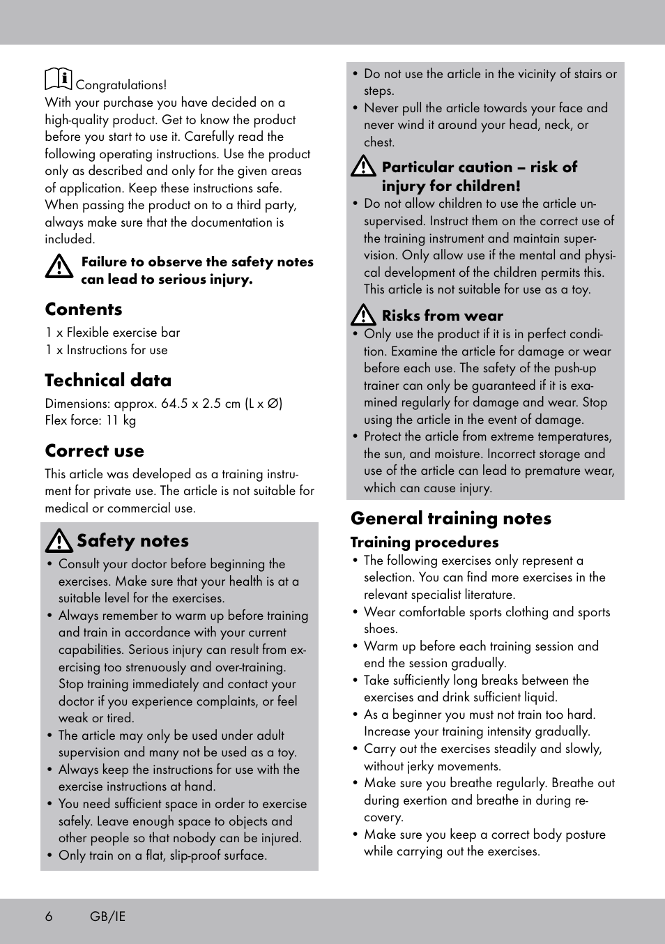 Crivit FH-2006 User Manual | Page 6 / 32