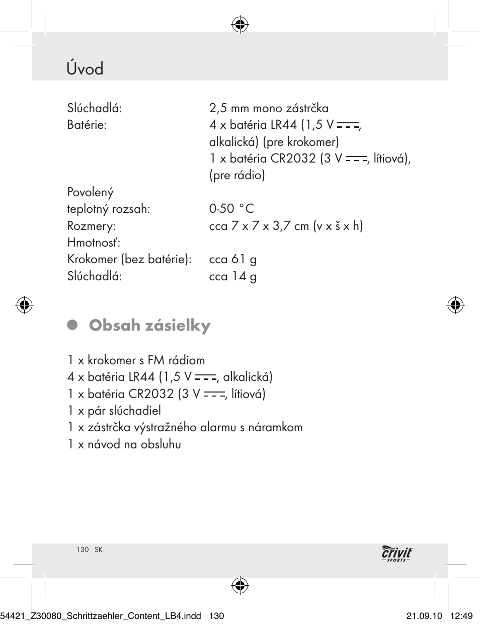 Crivit Z30080 User Manual | Page 128 / 147