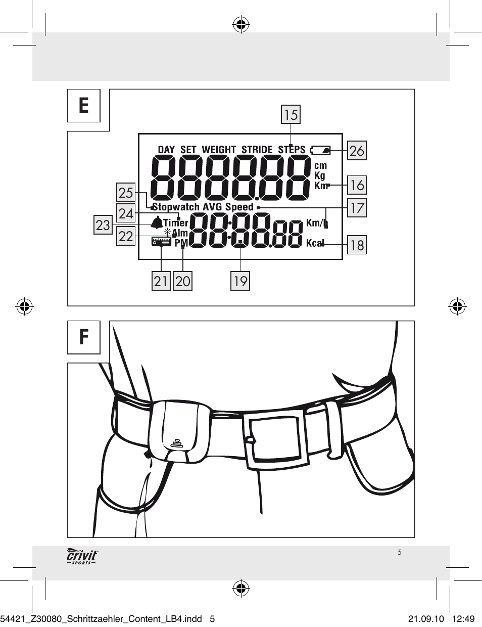 Crivit Z30080 User Manual | Page 3 / 147