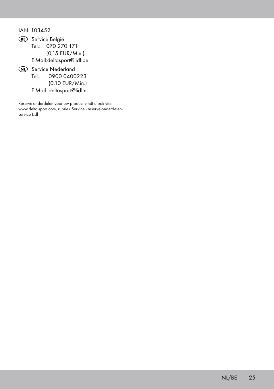 Crivit OT-2007 User Manual | Page 25 / 32