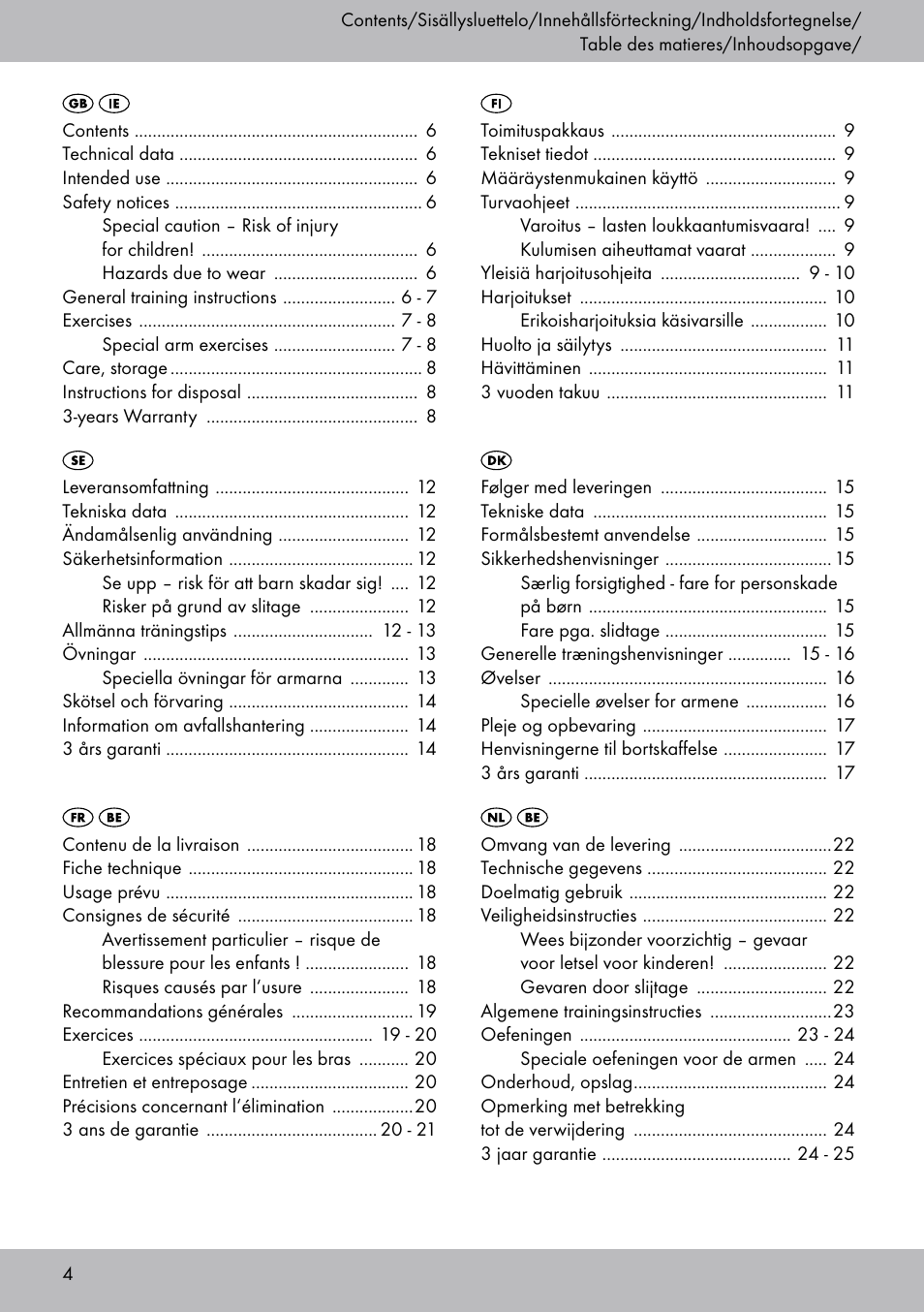 Crivit OT-2007 User Manual | Page 4 / 32