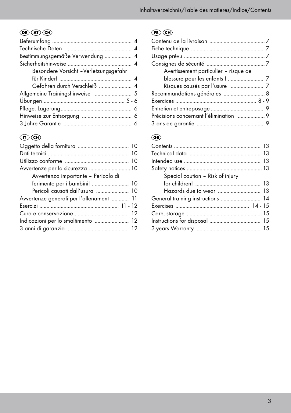 Crivit ET-2008 User Manual | Page 3 / 16