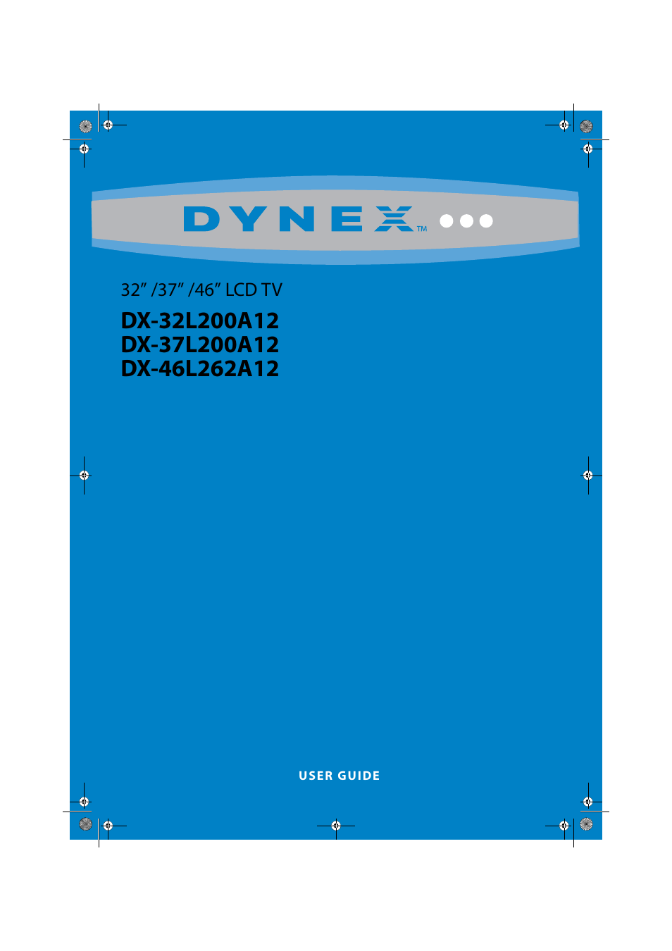 Dynex DX-32L200A12 User Manual | 48 pages